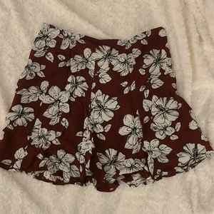 Forver21 Floral Skirt